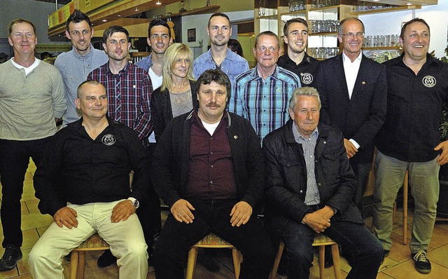 Langjhrige Mitglieder wurden beim SC Wyhl geehrt.  | Foto: Jrgen Schweizer