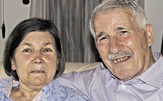 Seit 50 Jahren verheiratet: Iris und Wolfgang Meier   | Foto: Sedlak