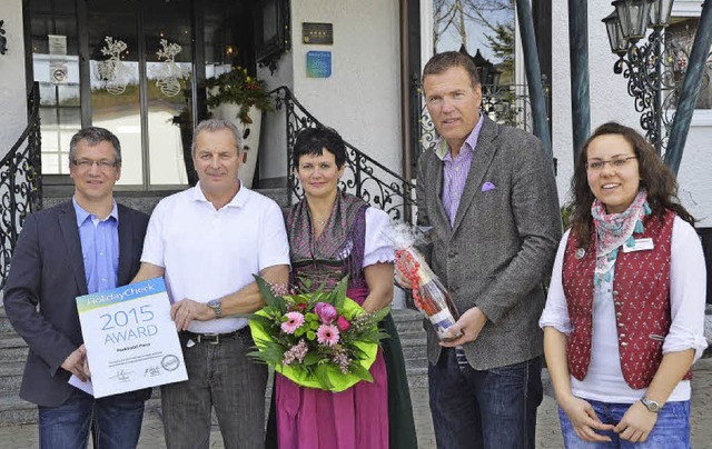 Award fr das Flora Hotel In schluchee  | Foto: Ralf MOrys