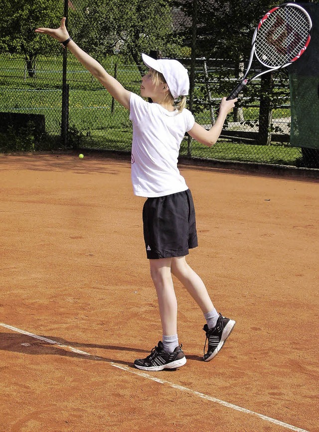 Ungelstes Nachwuchsproblem: Nix wird ...en Platz fr den Tennisclub Maulburg.   | Foto: zVg