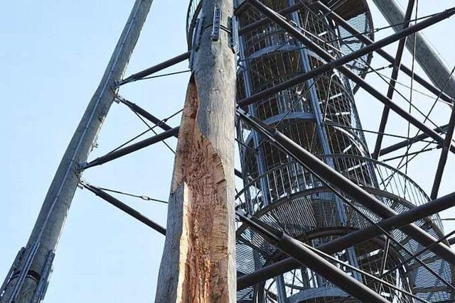 Maroder als gedacht: Eichbergturm muss geschlossen bleiben