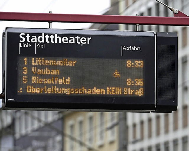 Auch im Straenbahnnetz steckt Geld vom Bund .   | Foto: INGO Schneider