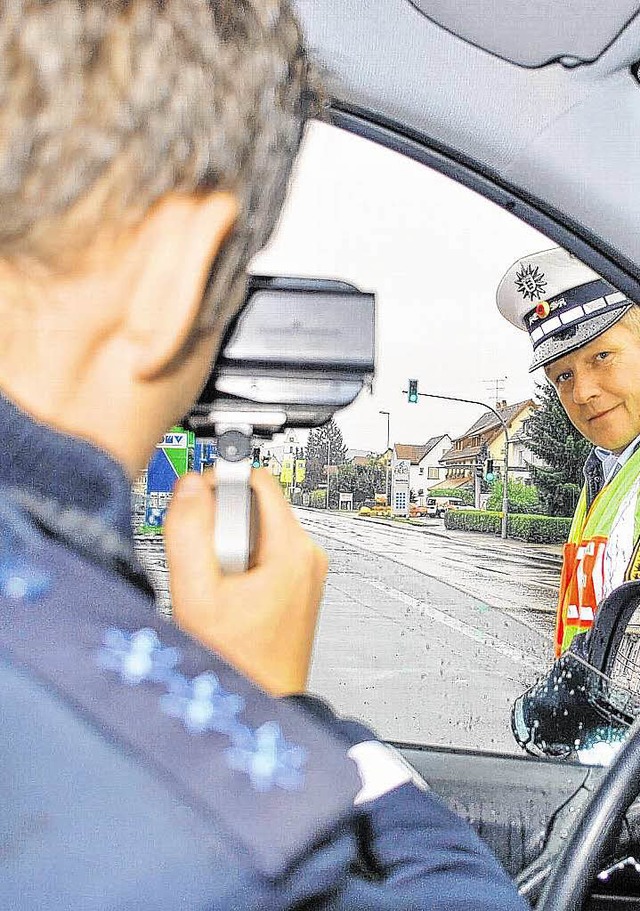 Blitzmarathon: Am  Donnerstag, 16. Apr...rrach an zehn Stellen im Stadtgebiet.   | Foto: Susann Klatt-D&#8217;Souza