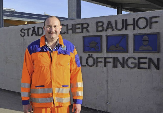 Christian Heizmann ist vom 1. Mai an neuer Bauhofleiter in Lffingen.   | Foto: Martin Wunderle