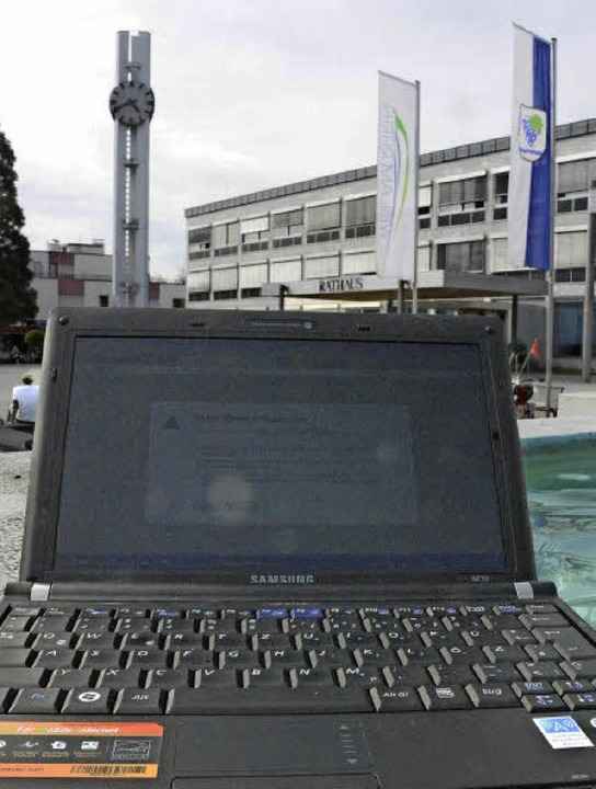 Keine Verbindung ins Internet auf Weil...nt der Verein Freifunk Dreil�ndereck.   | Foto: Lauber