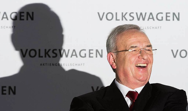 Vorstandschef Martin Winterkorn bleibt bei Volkswagen.  | Foto: dpa