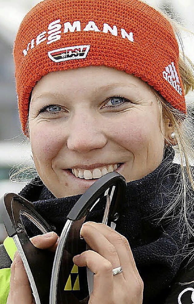 In der Weltspitze angekommen: Maren Wiesler.  | Foto: Konrad Ruh