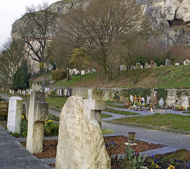 Der Friedhof in Istein ist nur einer v...dhofskonzepts nicht einfacher macht.    | Foto: langelott