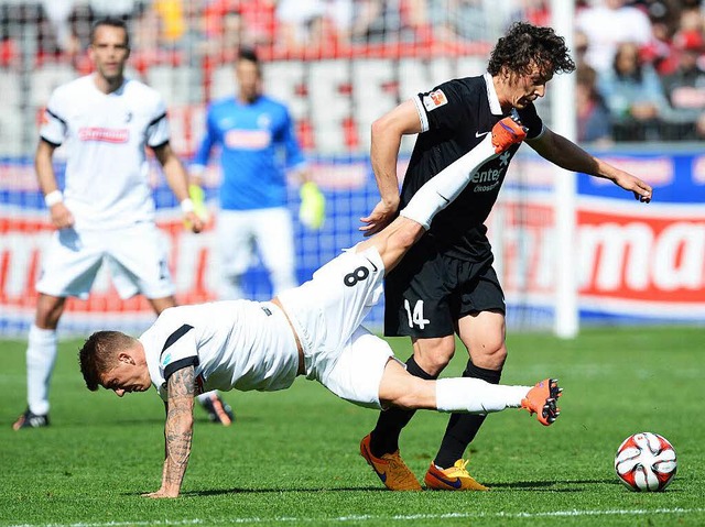 Das war nix: Gegen Mainz hat der SC verloren.  | Foto: dpa