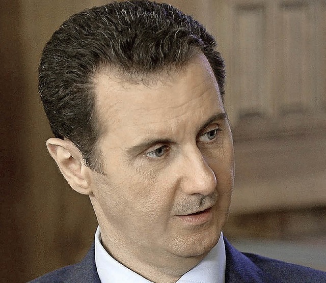 Syriens Prsident Assad   | Foto: dpa