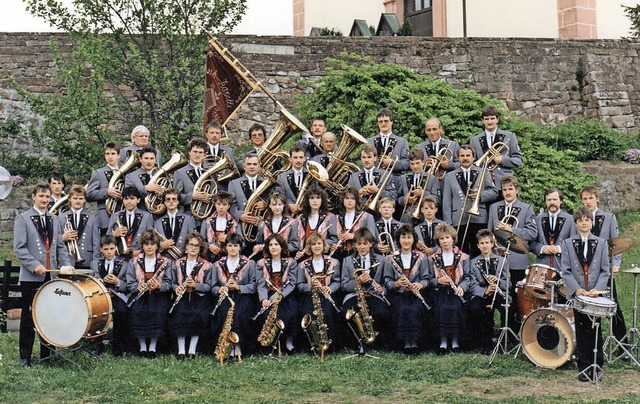Die Musikkapelle Schweighausen im Jubilumsjahr   | Foto: Verein