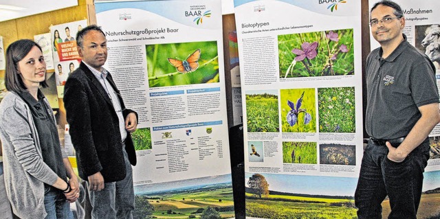 Das Naturschutzgroprojekt Baar nimmt ...onner und Projektleiter Thomas Kring.   | Foto: Gnter Vollmer