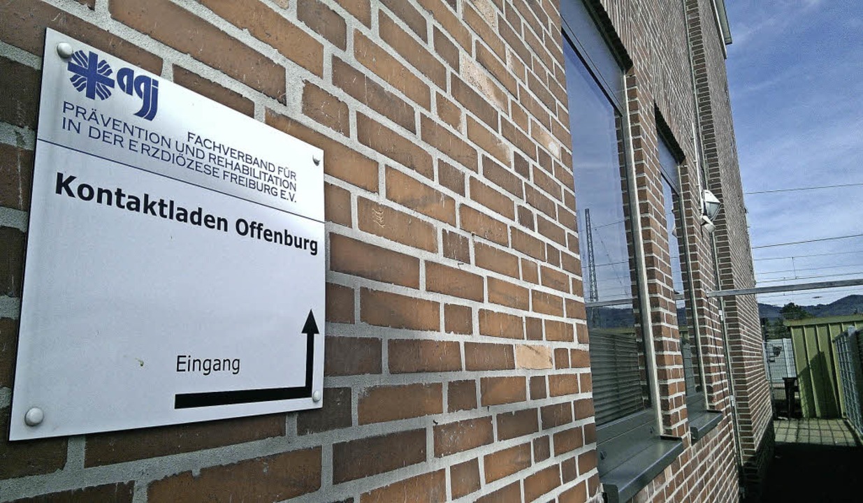 Etwas versteckt nrdlich des Bahnhofs: der Kontaktladen Offenburg.  | Foto: Julia Trauden