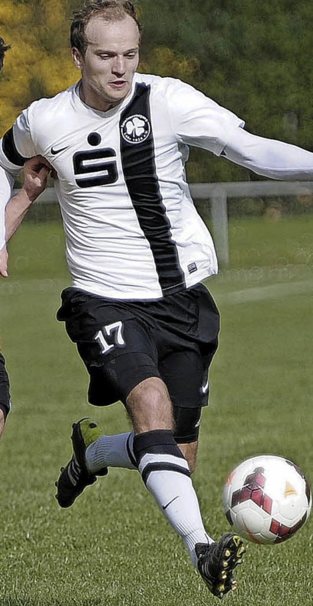 Dimitri Holm erzielte das 0:1 per  Kopfball.   | Foto: Archivfoto: B. Schaller