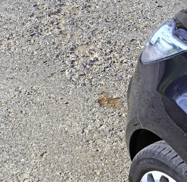 Straenschden werden auf der Landesstrae  140 und auf der L 135 behoben.   | Foto: Markus Maier