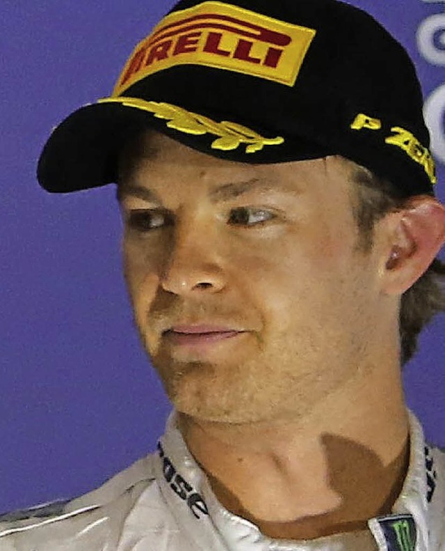 Diesmal sogar nur Dritter: Nico Rosberg  | Foto: AFP