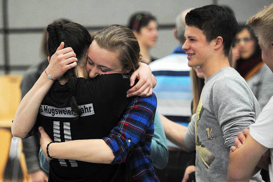 Die erfolgreichen B-Juniorinnen der SG Hugsweier/Lahr (Foto: Bettina Schaller, Bettina Schaller Presse) Die erfolgreichen B-Juniorinnen der SG Hugsweier/Lahr (Foto: Bettina Schaller, Bettina Schaller Presse)