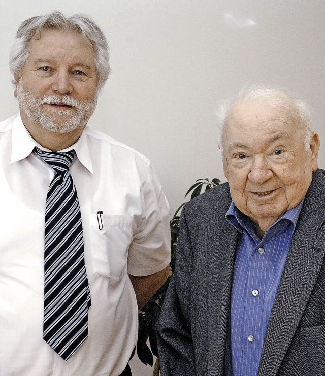 Michael Schottmller (links), Heinz Schleyer   | Foto: Sedlak