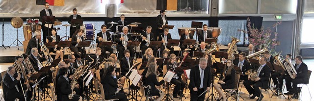 Die Stadtmusik Zell gab in der Stadtha... und ihr letztes in der alten Halle. | Foto: Anja Bertsch Die Stadtmusik Zell gab in der Stadtha... und ihr letztes in der alten Halle. | Foto: Anja Bertsch