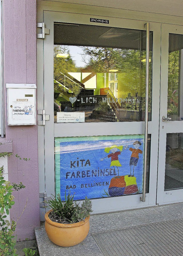 Die Kita Farbeninsel ist wie die ander...rgrten in Bad Bellingen sehr gefragt.  | Foto: Jutta Schtz