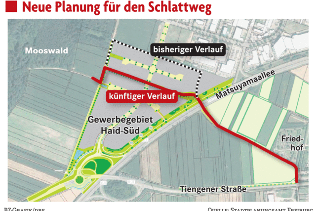 Der Schlattweg: Da geht’s lang