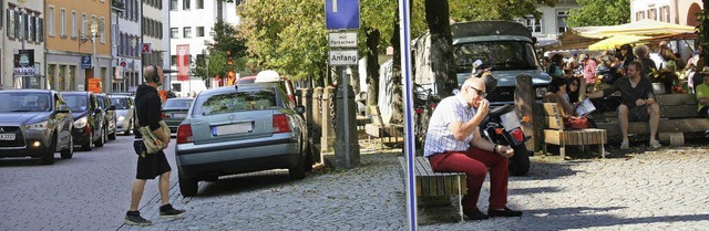 An diesem Bild wird sich vorerst nicht...Verkehr durch die Hauptstrae rollen.   | Foto: Jung-Knoblich