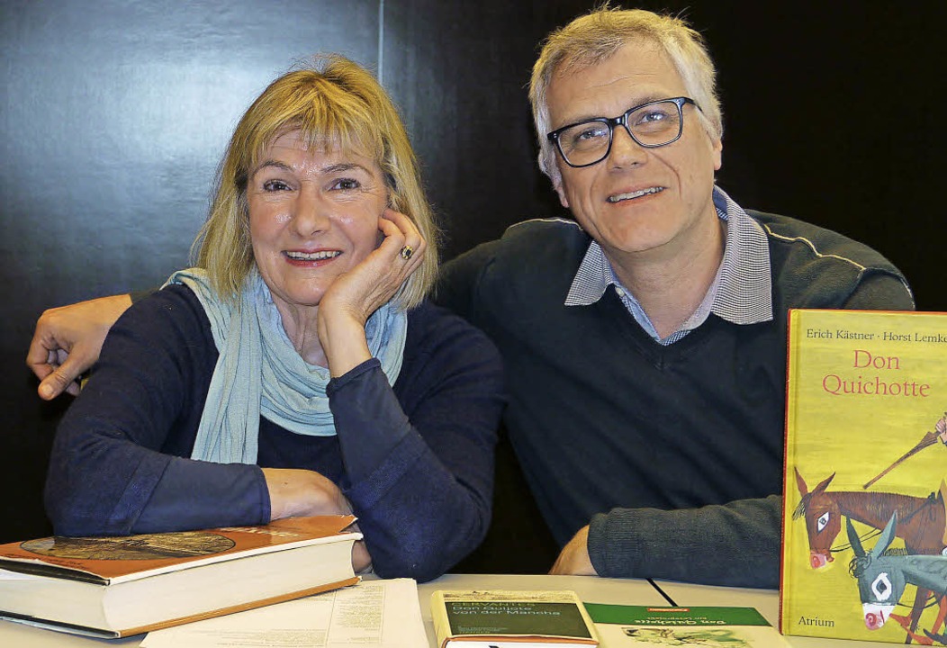 Zusammenarbeit: Karin Maen von Tempus fugit und Burghof-Chef Markus Muffler.   | Foto: Adam