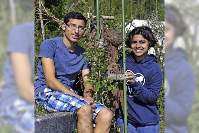 Schler aus Indien und Pakistan lernen im Freiburger United World College