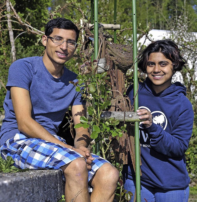 Sajjad Ali und Geeta Tejas Renuse &#8211; Nachbarn in Freundschaft   | Foto: Kunz