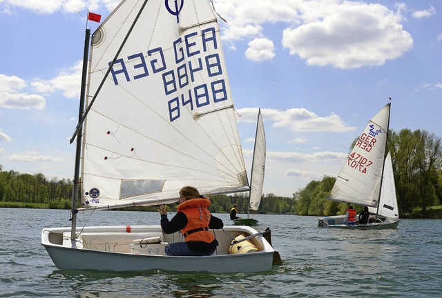 Sasbach. Im Vordergund eine Optimistin...ereins &#8222;Limburg&#8220;, Sasbach.  | Foto: Roland Vitt