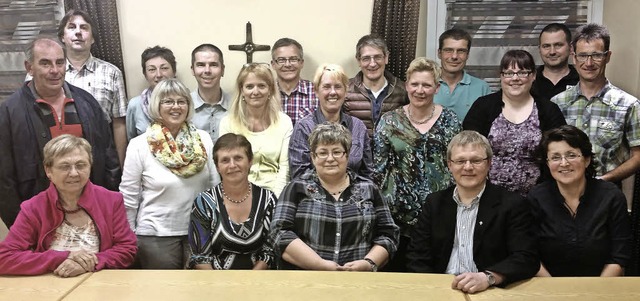 Der neue, gemeinsame Pfarrgemeinderat ...im-Rheinhausen hat sich konstituiert.   | Foto: Privat