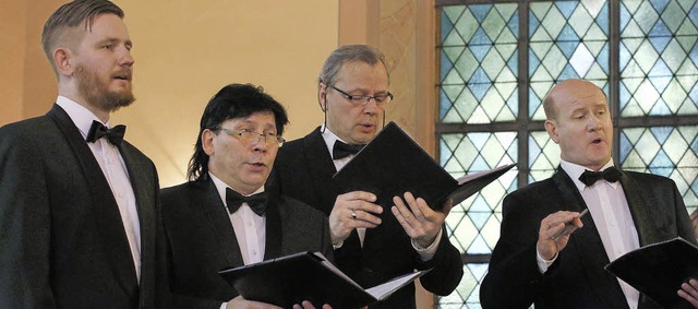 Das Quartett Vivat aus St. Petersburg gastiert in der Martinskirche.   | Foto: Heidi Fssel