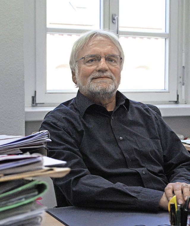 Harald Krohn, Richter am Amtsgericht L...r Zeit fr Spiele des  SC Freiburg.     | Foto: Thomas Loisl Mink