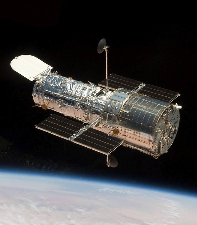 sthetik einer Rolle Alufolie: das Hubble  | Foto: dpa