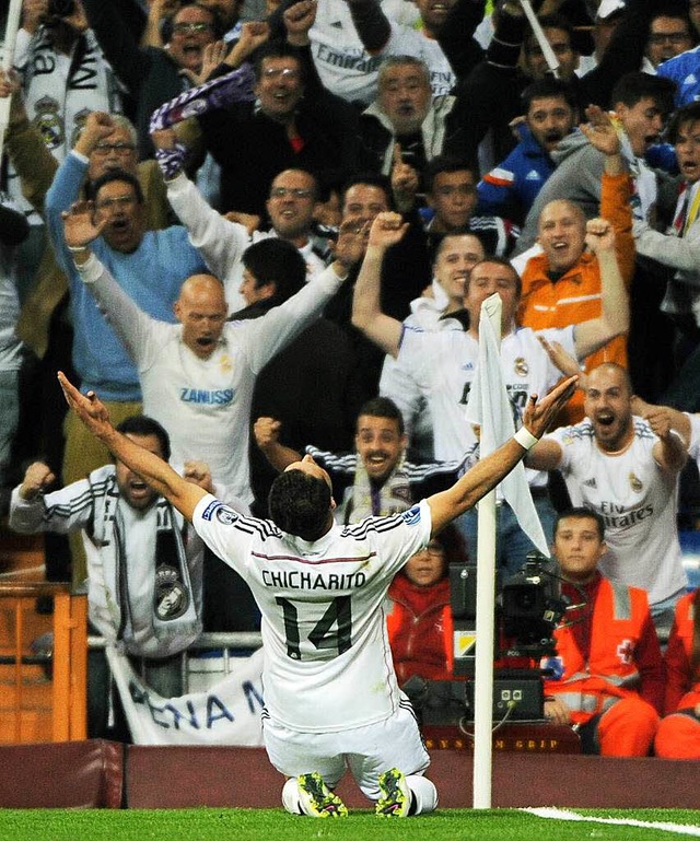 Real Madrid steht im Halbfinale der Champions League.  | Foto: AFP