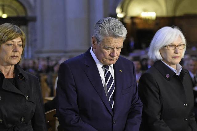 Gauck benennt Massaker an Armeniern vor 100 Jahren