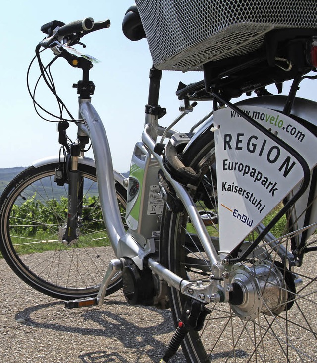 Die Herbolzheimer E-Bikes wurden im Jahr 2014 nur zwanzig Mal ausgeliehen.   | Foto: Thilo Bergmann