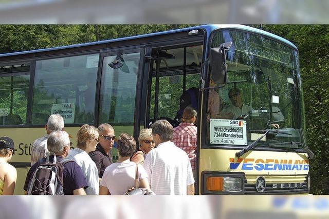 Der Wanderbus rollt wieder