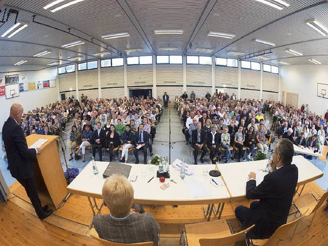 Mit einem Fisheye-Objektiv lsst sich ...emannenhalle auf&#8217;s Bild bringen.  | Foto: Volker Mnch