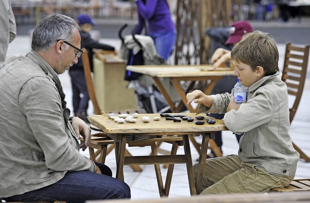 Brettspiele sind  in Hningen besonders beliebt.  | Foto: Bogner
