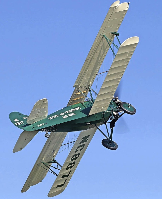 Die &#8222;Travel Air 4000 E&#8220; wi...lchen Typ flog auch Charles Lindbergh.  | Foto: frank herzog