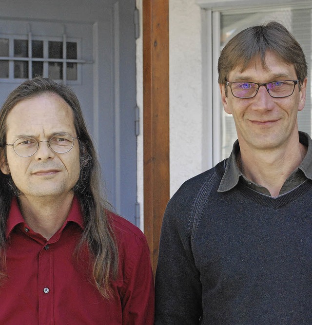 Robert Bischoff (links) und Frank Meiner   | Foto: Thomas Loisl Mink