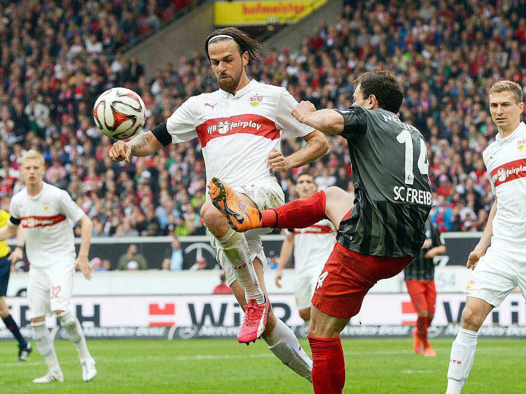 Einen wichtigen Punkt holte sich der SC Freiburg in Stuttgart.