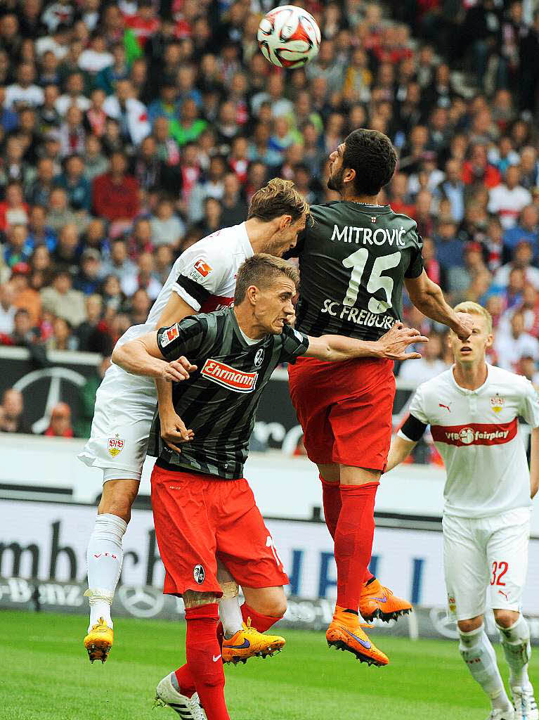 Einen wichtigen Punkt holte sich der SC Freiburg in Stuttgart.