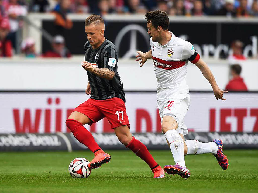 Einen wichtigen Punkt holte sich der SC Freiburg in Stuttgart.