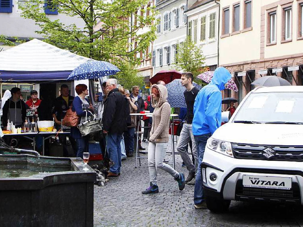 Die Mobilparty 2015 hielt fr Besucher interessante und kurzweilige Angebote in der Lahrer Innenstadt bereit.