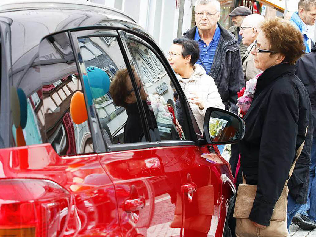 Die Mobilparty 2015 hielt fr Besucher interessante und kurzweilige Angebote in der Lahrer Innenstadt bereit.