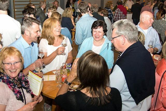 Weinmesse beginnt mit einem Schreck