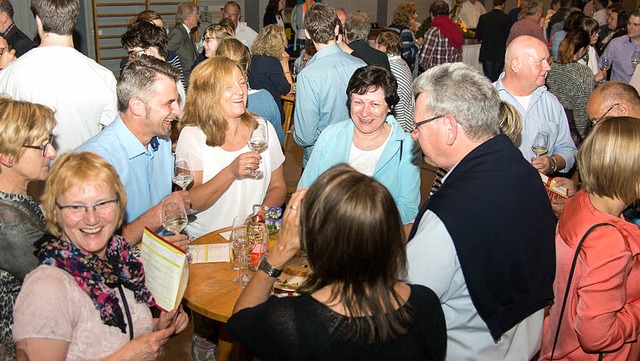 Gute Laune herrschte bei der Ettenheimer Weinmesse am vergangenen Wochenende.   | Foto: Olaf Michel