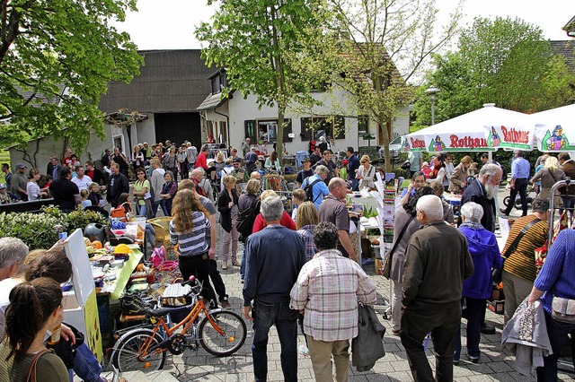 Wenn in Gallenweiler Frhlingsfest mit...satz, um zu kaufen und zu verkaufen.    | Foto: Sabine Model